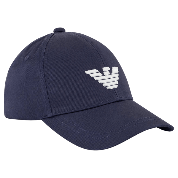 Emporio Armani Baseball Cap With Eagle Embroidery