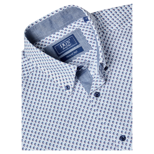 DG's Drifter Dotted Long Sleeve Button Down Shirt