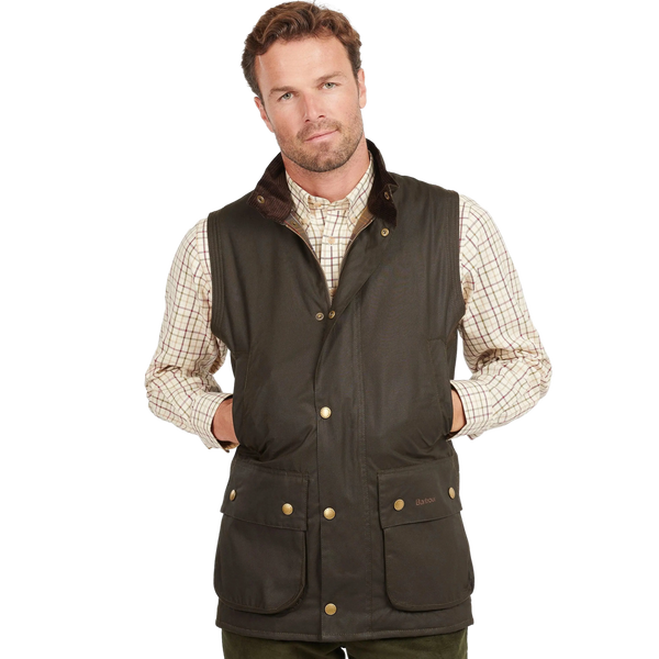 Barbour Westmorland Waistcoat in Olive