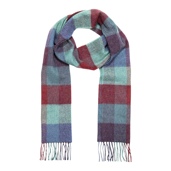John Hanly Irish Wool Scarf Long Length for Men