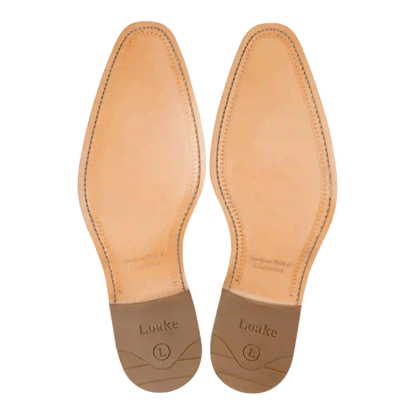 Loake Fearnley Brogue Shoes  in Tan