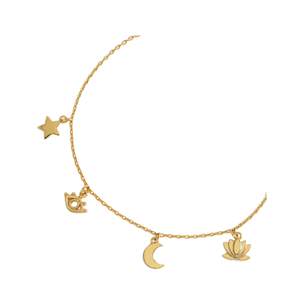 Estella Bartlett Boho Charm Bracelet