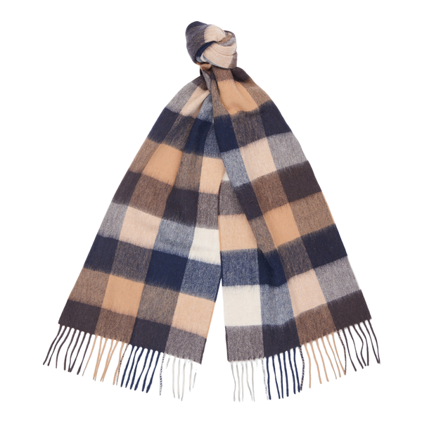 Barbour Lambswool Tattersall Scarf