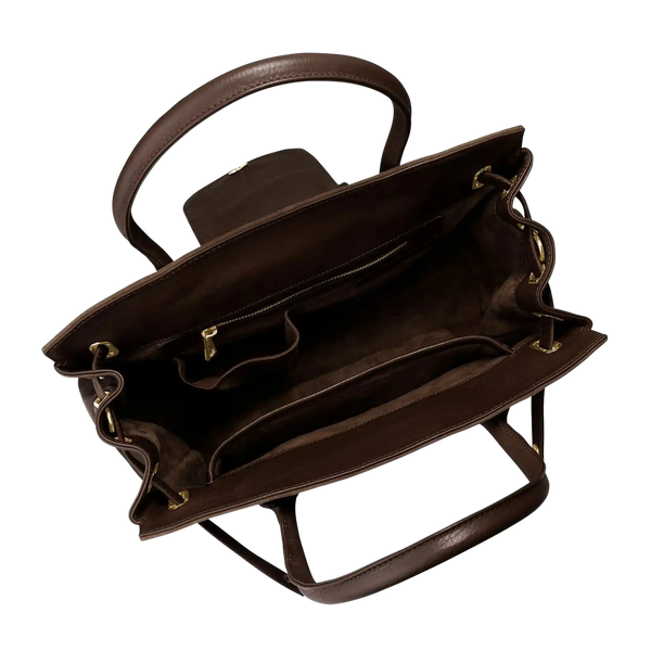 Fairfax & Favor Windsor Handbag for Women in Chocolate