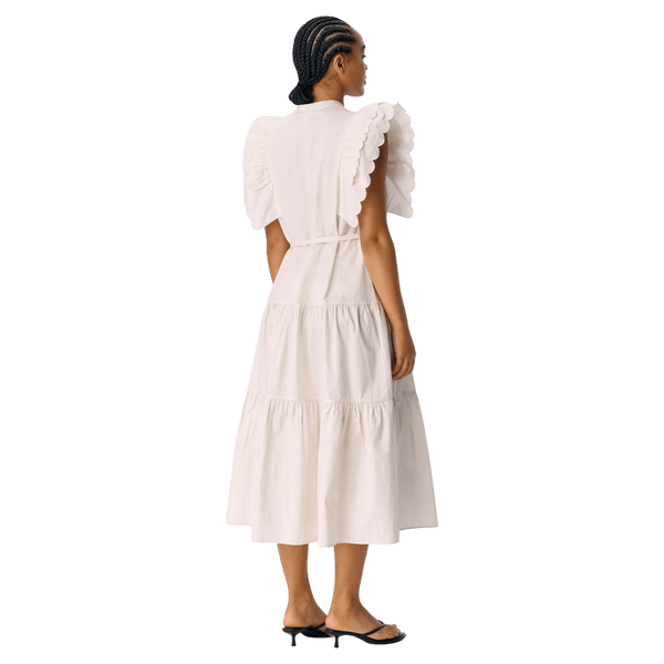 Object Hope Chinnare Short Sleeve Long Dress