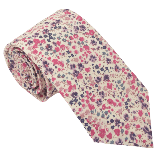 Van Buck Tie Made with Liberty Fabric for Men