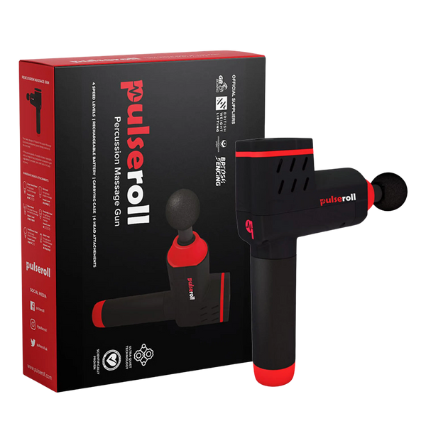 Pulseroll Percussion Massage Gun in Black