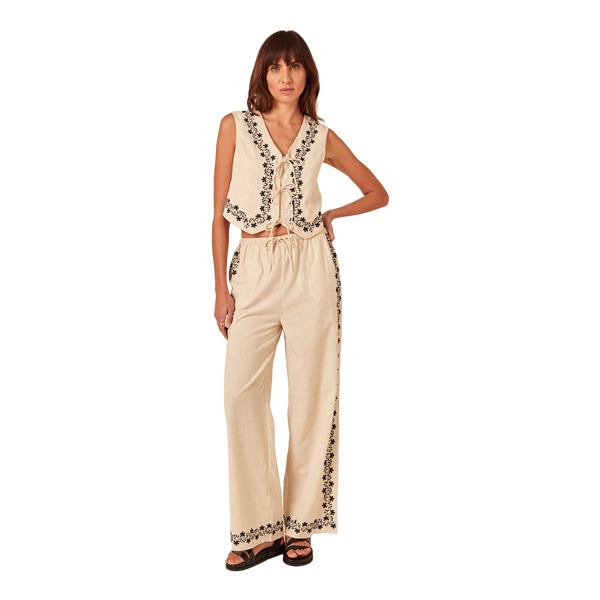 Nobody's Child Shona Trousers Embroidered