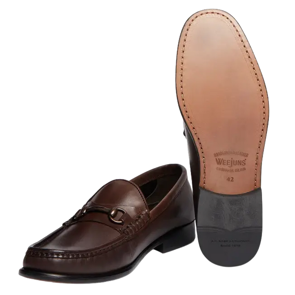 G. H. Bass Panama Horse Bit Lincoln Saddle Bar Penny Loafers