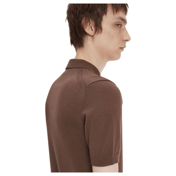 Fred Perry Short Sleeve Knitted Polo Shirt