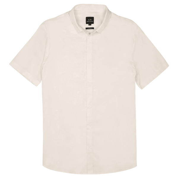 Armani Exchange Short Sleeve Stretch Shirt for Men