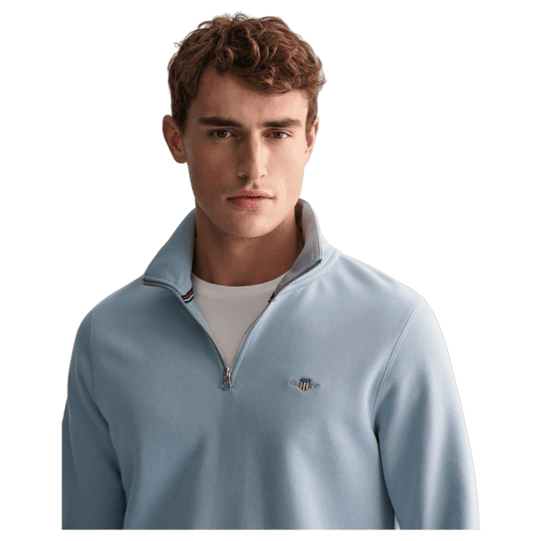 GANT Regular Shield Logo 1/4 Zip Sweatshirt