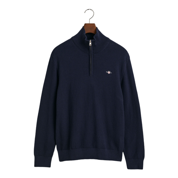 GANT Structured Cotton 1/4 Zip