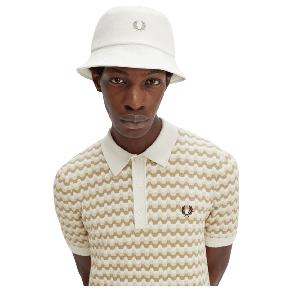 Fred Perry Boucle Jacquard Polo Shirt