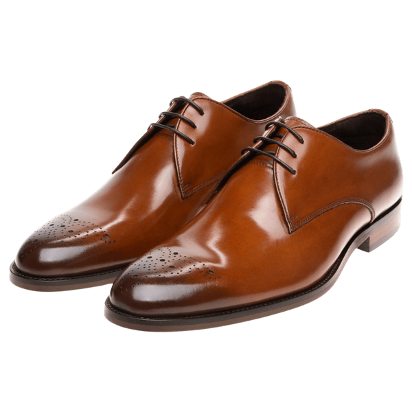 John White Romsey Punch Toe Shoes