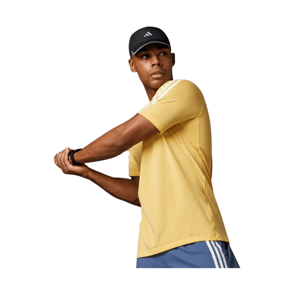 Adidas Own The Run Three-Stripes T-Shirt