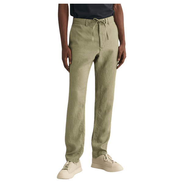 GANT Relaxed Linen Drawstring Trousers