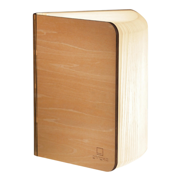 Gingko Large Wood Smart Book Light