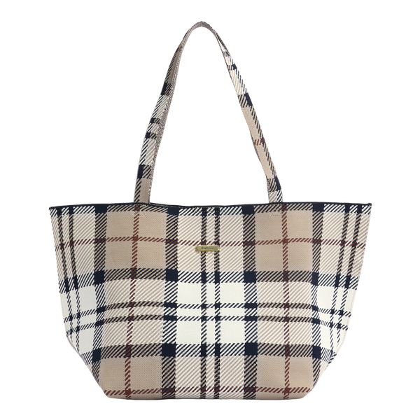 Barbour Layla Tartan Large Tote
