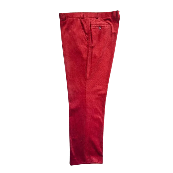 Meyer Barry Stretch Cords in Deep Red for 46 - 52 ins Waist