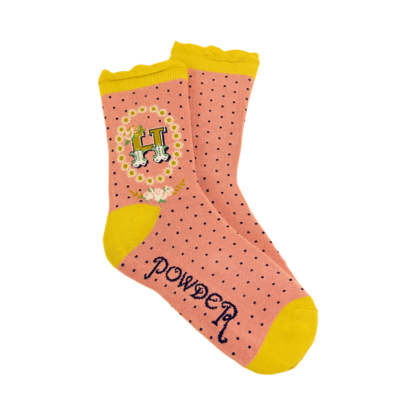 Powder A-Z Ankle Socks for Women