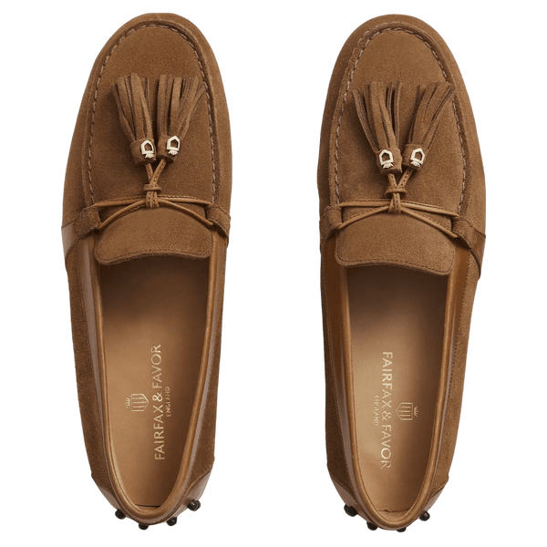 Fairfax & Favor Ladies Rutland Driver Suede Shoe