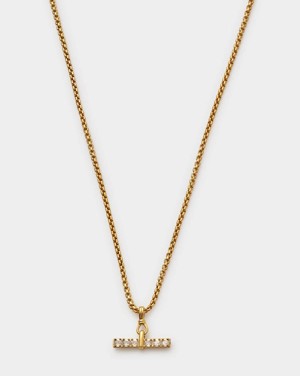 Lustre T-Bar Necklace - 45cm + 5cm Extender