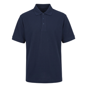 School Polo Shirt in Navy