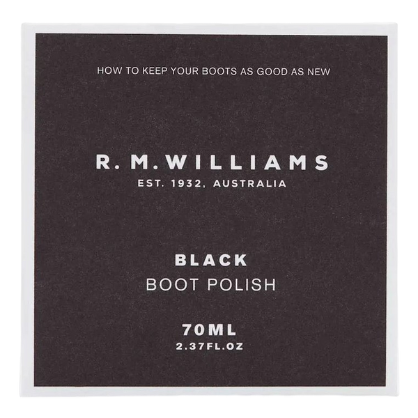 R. M. Williams Shoe Polish for Men in Black