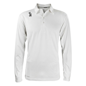 Kookaburra Pro Player Junior Long Sleeve Shirt - Ivory