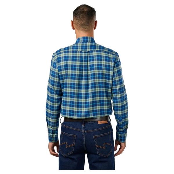 Double Two Casual Long Sleeve Shirt - Green