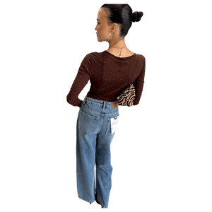 Never Fully Dressed Chocolate Icon Bodysuit