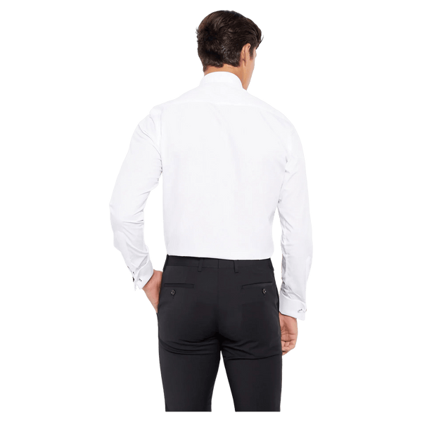 Remus Uomo Seville Wing Collar Formal Shirt for Men in White