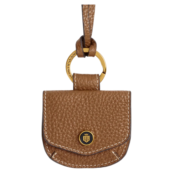 Fairfax & Favor Purse Bag Charm - Leather - Tan