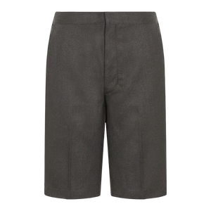 Boys’ School Bermuda Length Shorts in Mid Grey