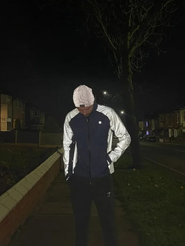 Proviz Solaris Men's Reflective Cycling Jacket - Navy