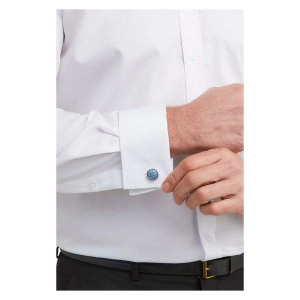 Double Two Tailored Fit Double Cuff Formal Shirt