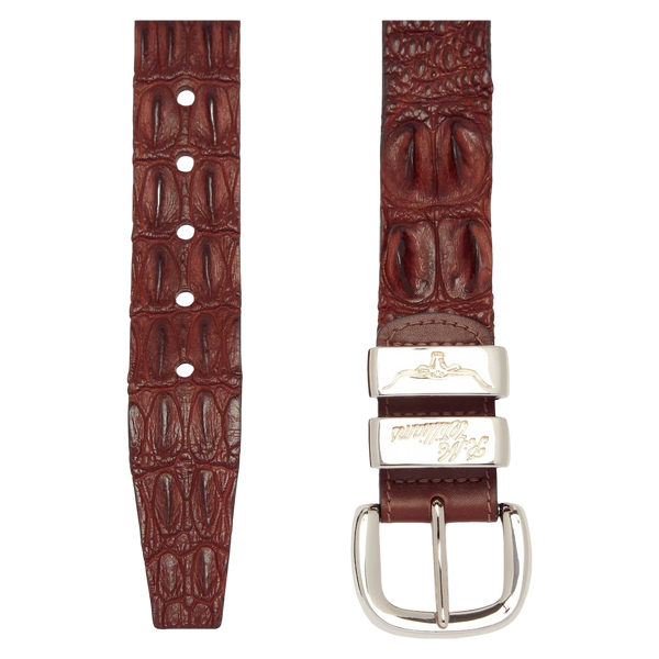 R. M. Williams Crocodile Belt for Men - Tan