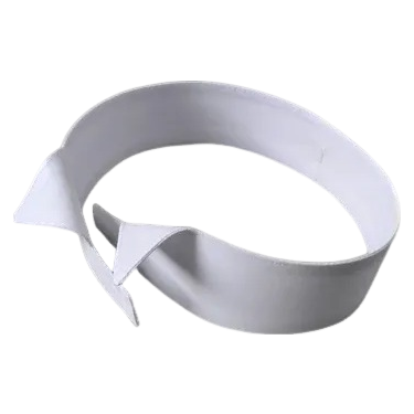 Barker Group Starched Wing Collar for Men in White