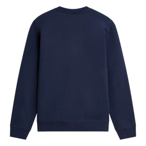 Scotch & Soda Left Chest Artwork Regular Fit Sweatshirt - Peacoat