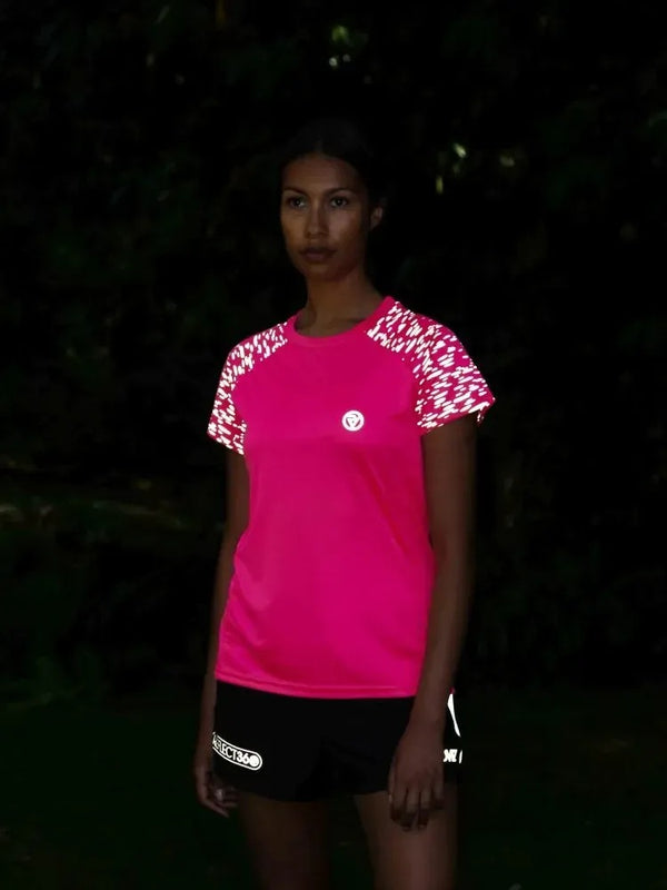 Proviz Women's Reflective Short Sleeve Training Top