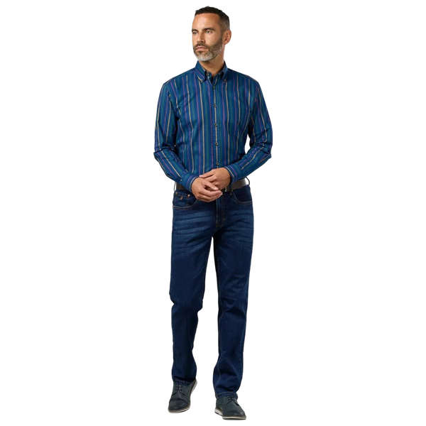 Double Two Formal Shirt - Navy