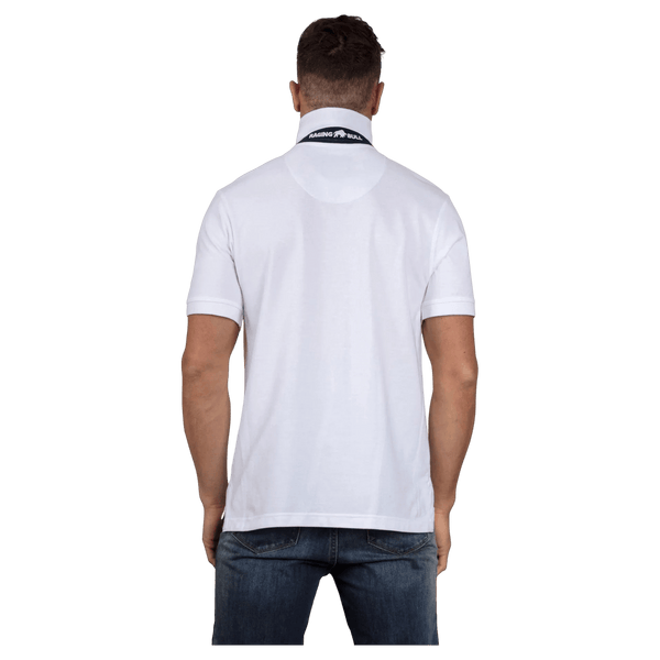 Raging Bull Plain Polo  for Men in White
