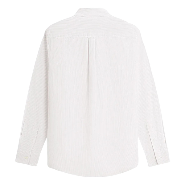 Scotch & Soda Oxford Striped Regular Fit Shirt - Lavender Frost