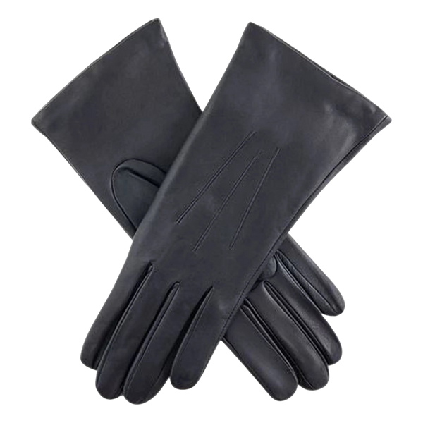 Dents Isabelle Short Cashmere Lined Gloves for Women in Navy