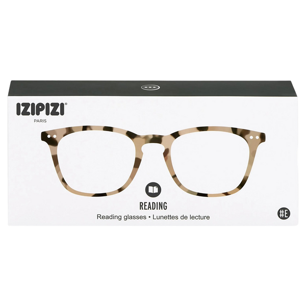 Izipizi #E Reading Glasses - Light Tortoise