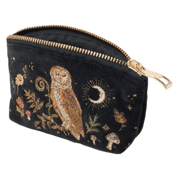 Elizabeth Scarlett Velvet Coin Purse