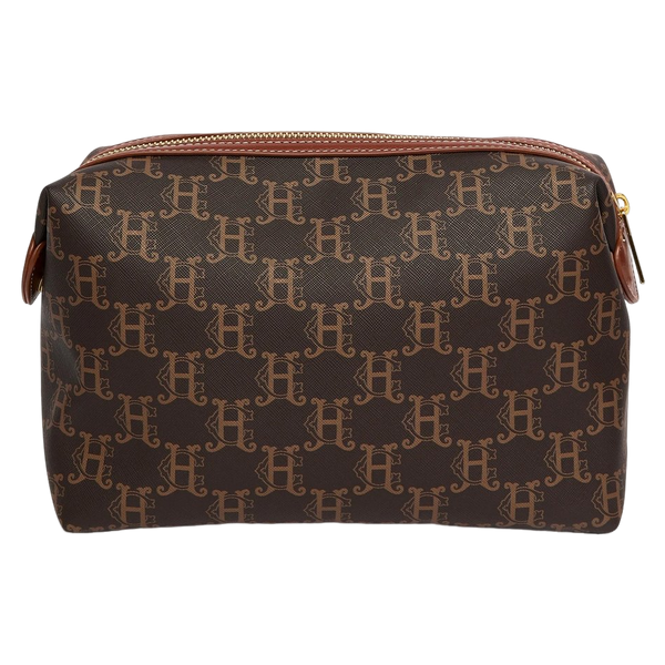 Holland Cooper Wash Bag - Tan Monogram