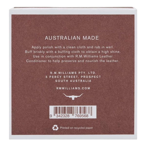 R. M. Williams Shoe Polish for Men in Dark Tan