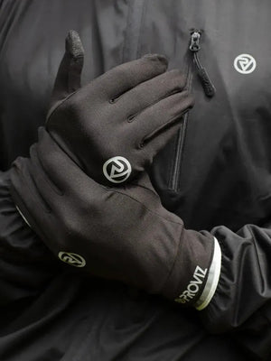 Proviz Lightweight Touchscreen Running Gloves - Black